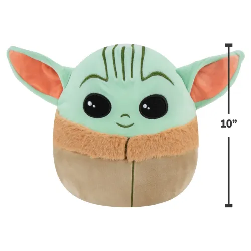 SQUISHMALLOWS Peluche 25cm Baby Yoda Squishmallows