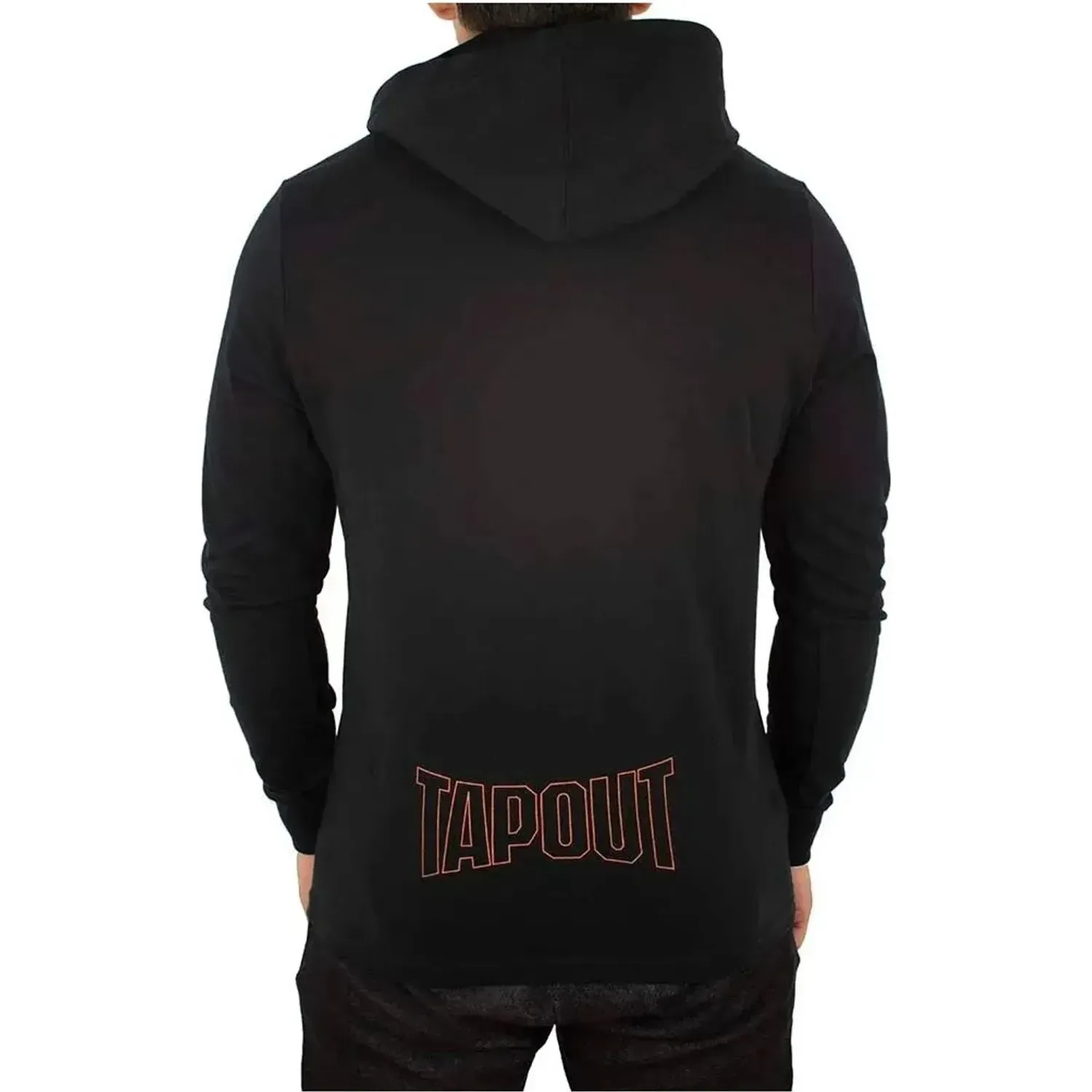 Polo Tapout Urbano Manga Larga Hombre Yito color negro | Platanitos