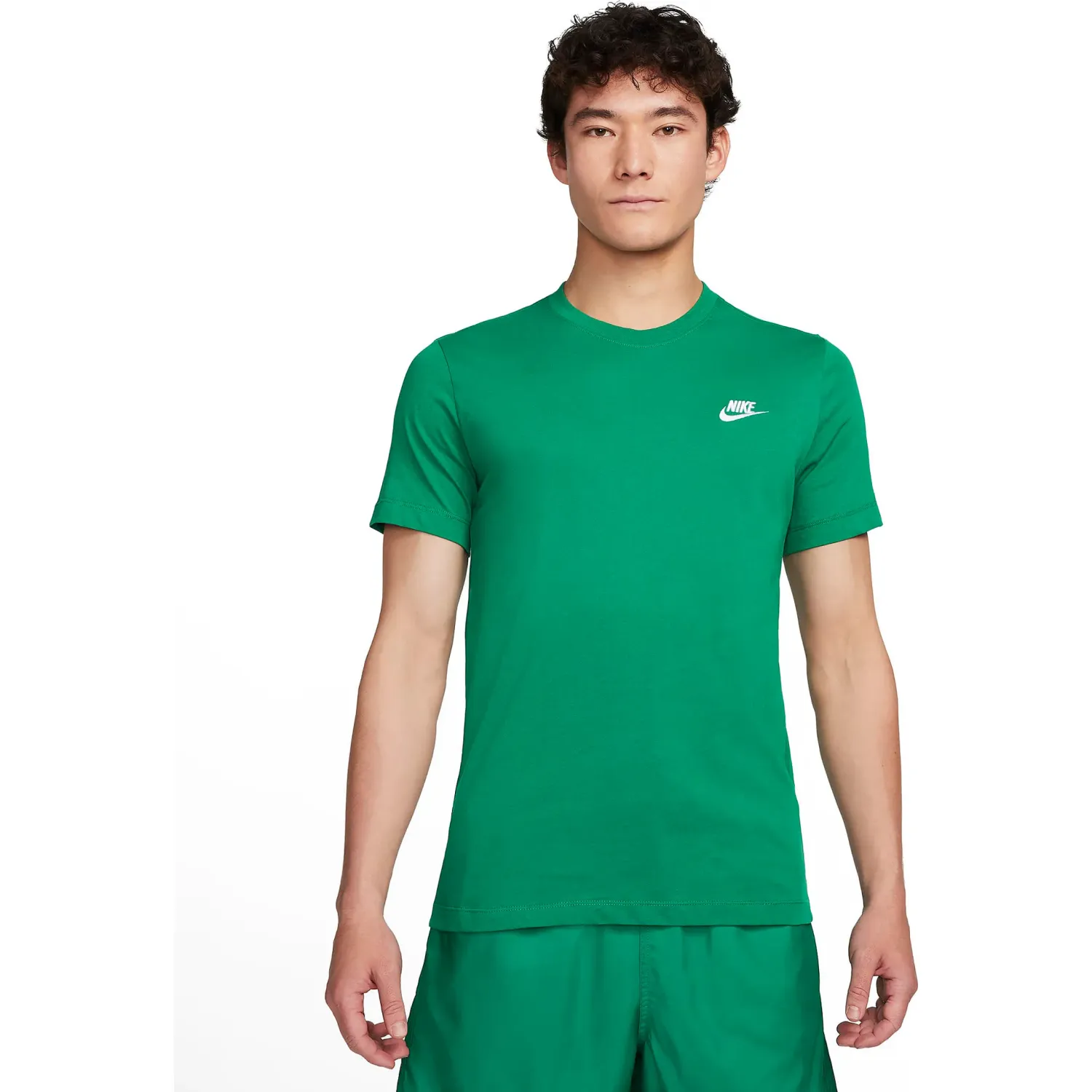 Polo Nike Sportswear Hombre Club color verde | Platanitos