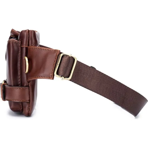 Bullcaptain Canguro De Cuero Mate Unisex Yb-020
