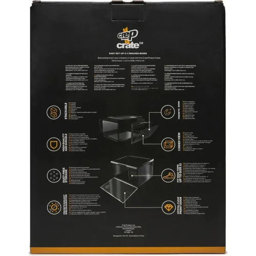 CREP PROTECT Caja Guarda Calzado (Negro)