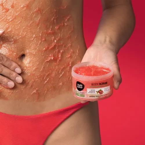 Body Natur Exfoliante Corporal Frutos Rojos 200 Ml