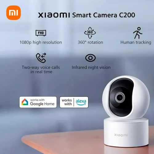 XIAOMI Camara Inteligente De Vigilancia Smart Camera 360° 1080p C200