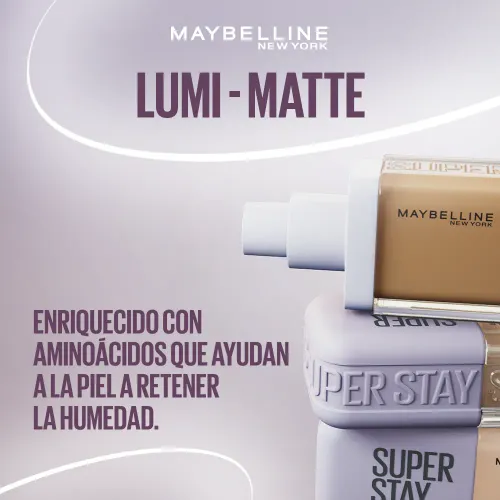 MAYBELLINE Base Líquida Superstay Lumi Matte