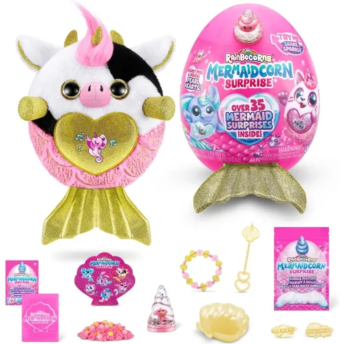 RAINBOCORNS Peluche Sirena Sorpresa Rainbocorns