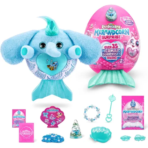 RAINBOCORNS Peluche Sirena Sorpresa Rainbocorns