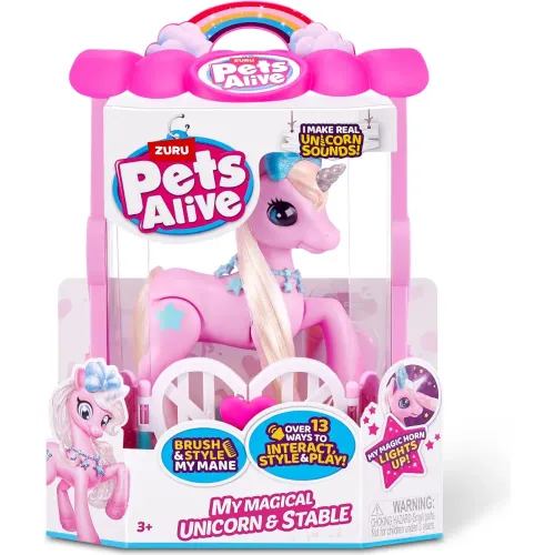 PETS ALIVE Unicornio Magico Interactivo Pets Alive