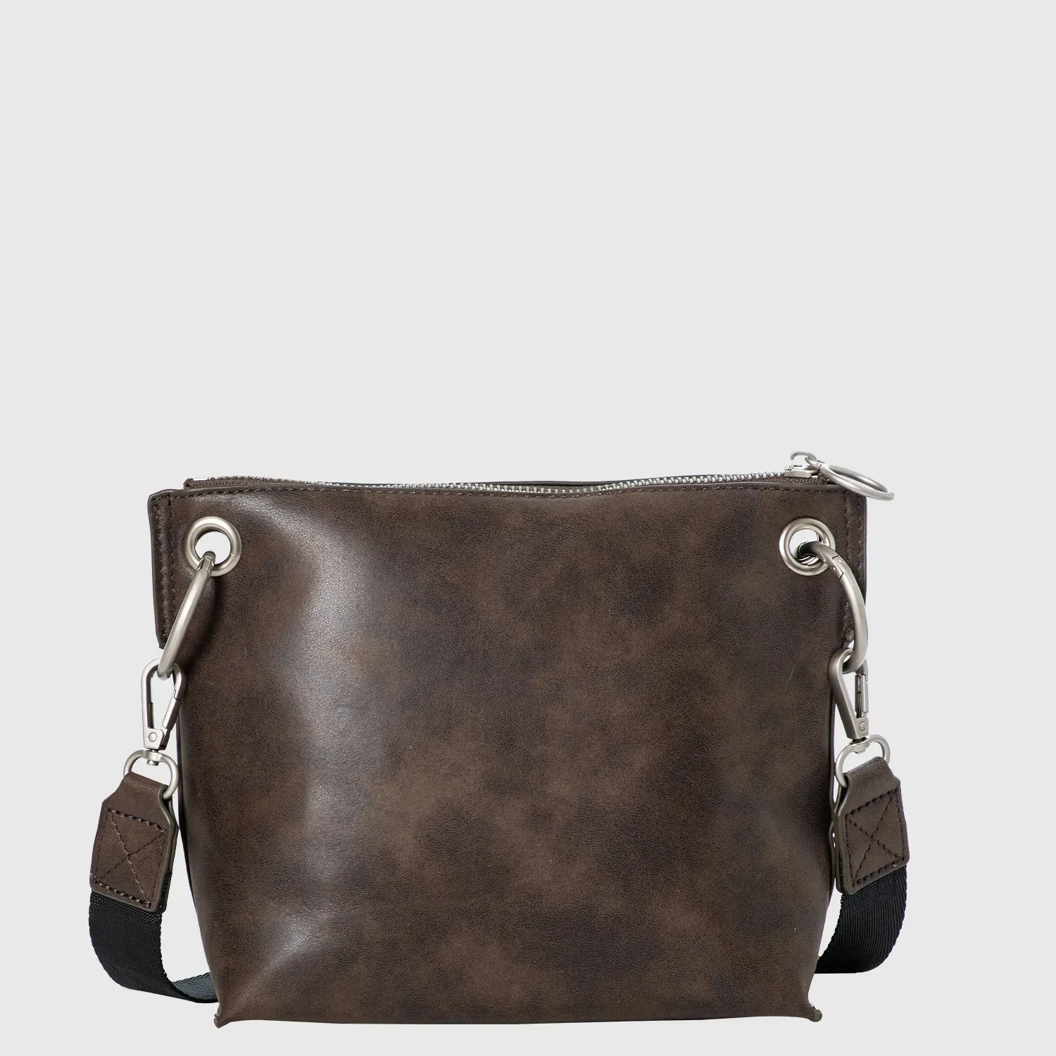 Cartera Bubba Bags Mujer Purse Vefree color marron oscuro | Platanitos