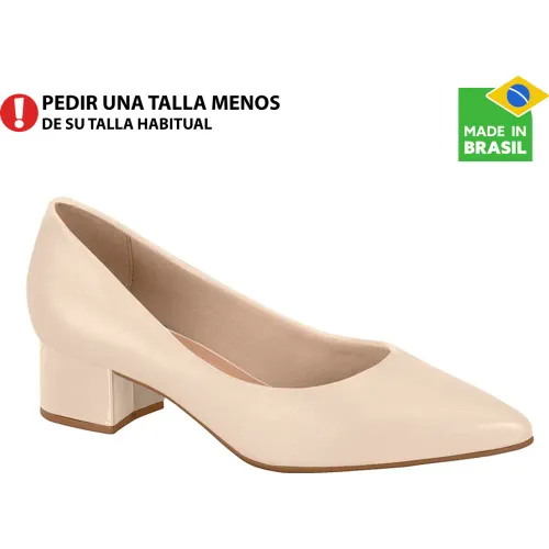 BEIRA RIO Marfil de Mujer modelo Calzado Vestir Mujer 4182.20 cremas sintéticos mujer 2024121714441356676 Sintético Pvc