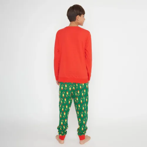 Kayser Pijama Pantalon Juvenil S6674-Roj
