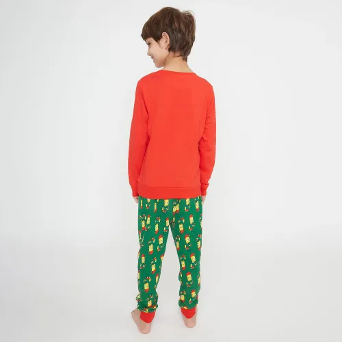 Kayser Pijama Pantalon Niños S6474-Roj