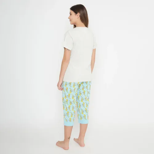 Kayser Pijama Capri Mujer S7055-Gri