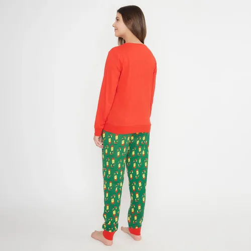 Kayser Pijama Pantalon Mujer S6074-Roj